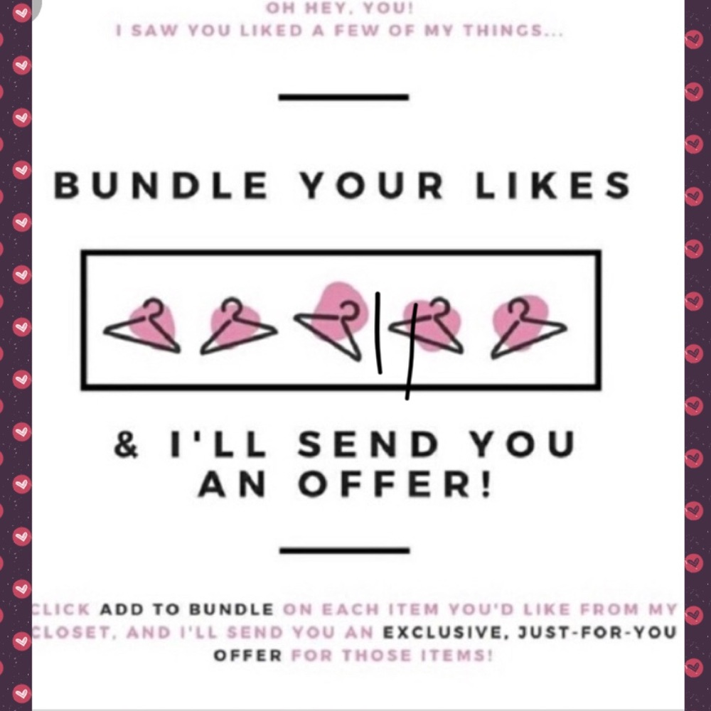 SALE! SAVE $. OFFER. BUNDLE. ❤️🎁